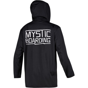 2021 Mystic Mens Chiller Hooded Quick Dry Top Long Sleeve CHHLS - Black
